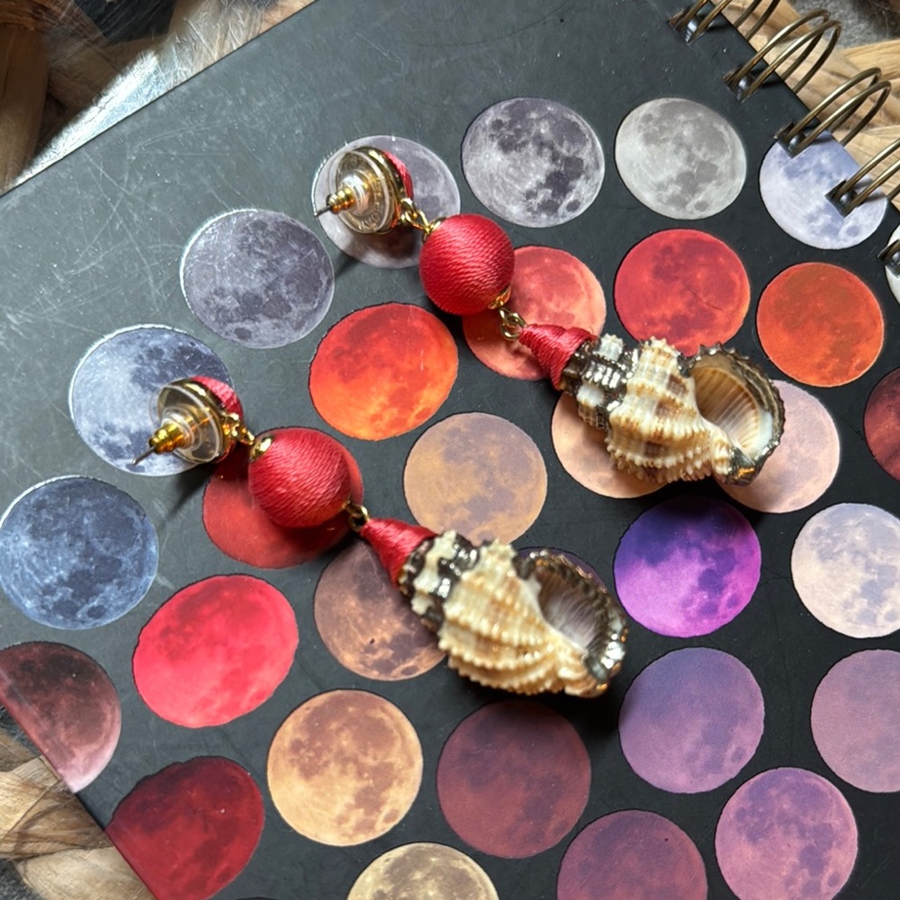 Baublebar Laganas Shells Drop Statement Earrings - image 3